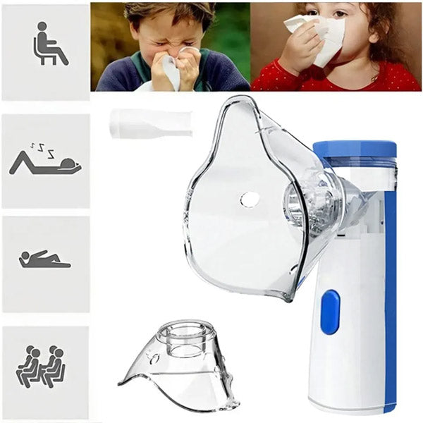 Mini Mesh Nebulizer Portable (Cell Operated)