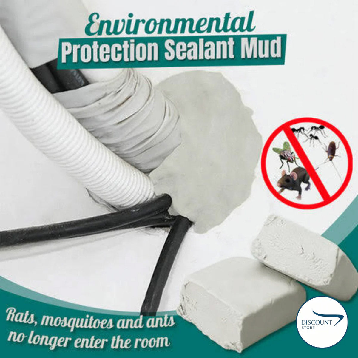 1PC Wall Hole Sealing Mud for Household