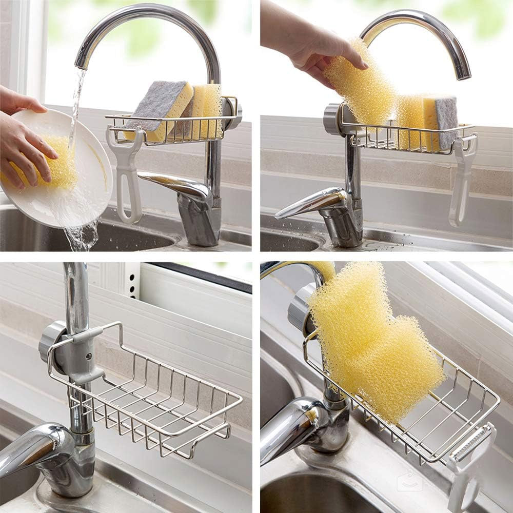 Sponge Holder for Kitchen Stainless Steel