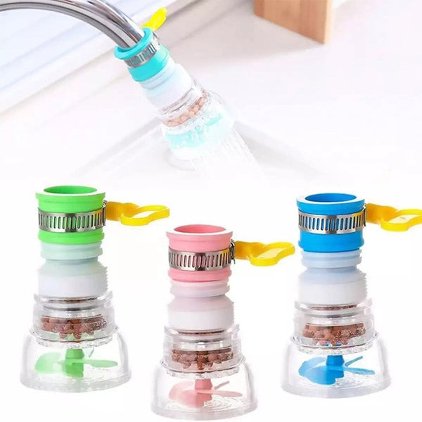 360 Degree Water Saving Tap Fan Faucet