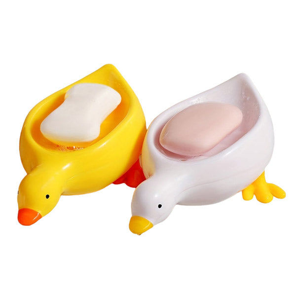 Duck Shape Drain Soap tray