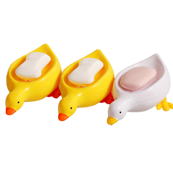 Duck Shape Drain Soap tray