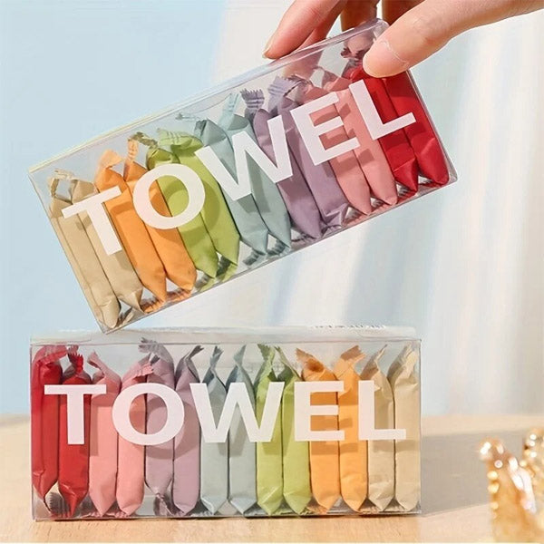 14pcs box Disposable Washcloth Towel