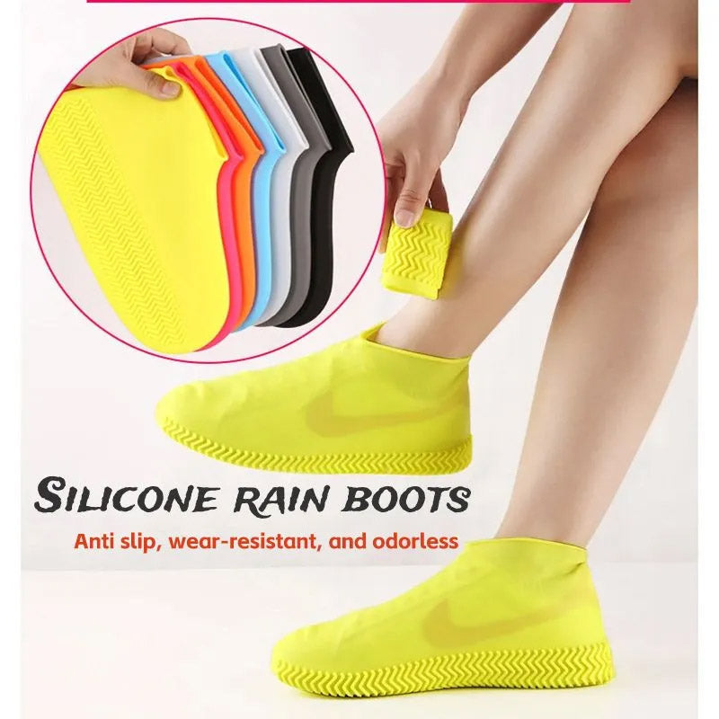 Thicken Waterproof Silicone Gel Shoe Cover