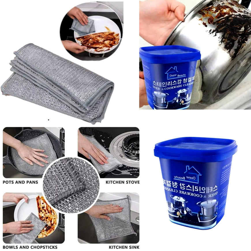 Complete Kitchen Cleaning Set