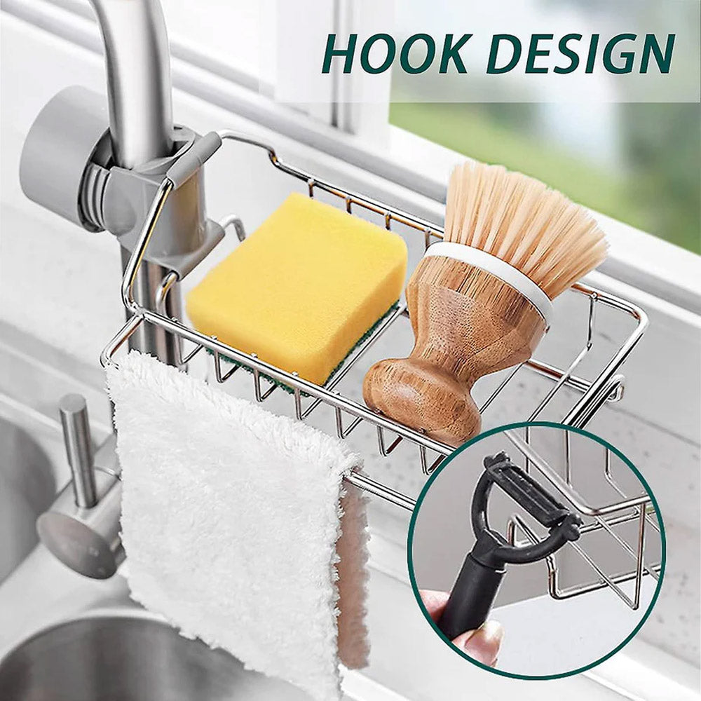 Sponge Holder for Kitchen Stainless Steel