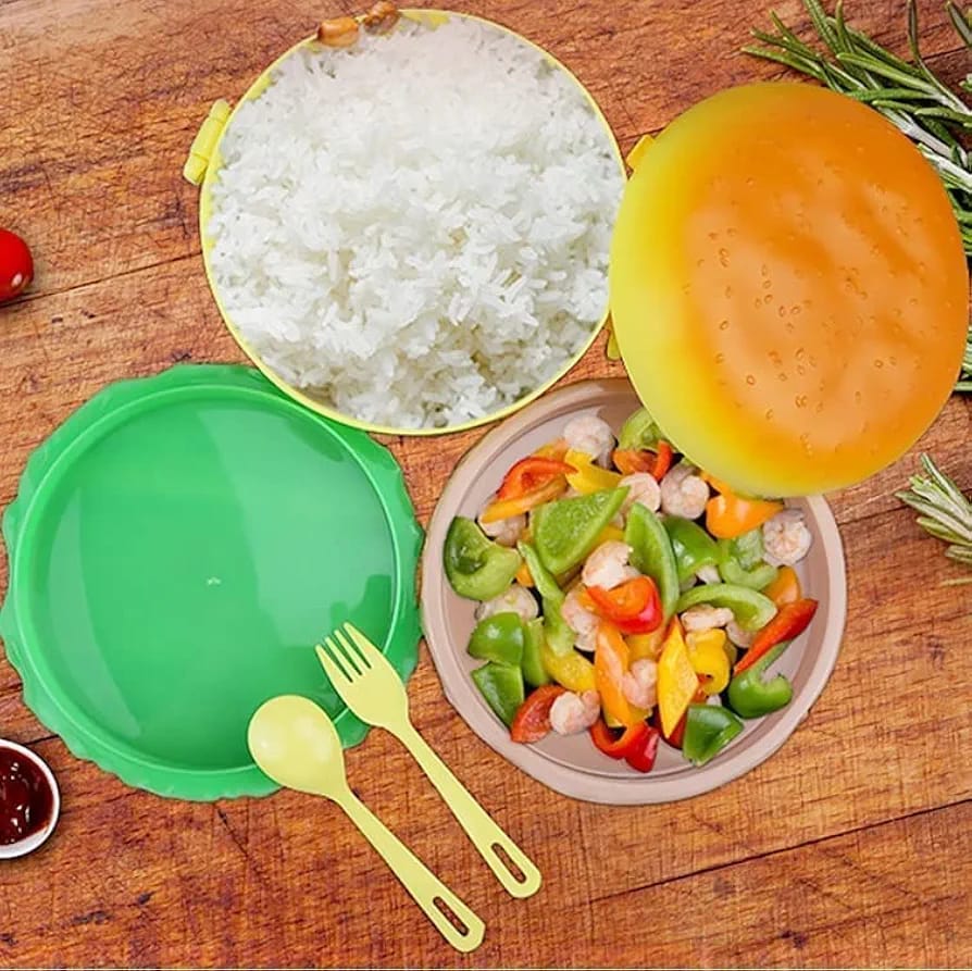 Burger Shaped Meal-it Box