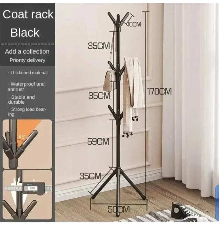 Coat Pole Rack