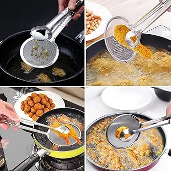 Stainless Steel 2-in-1 Food Strainer