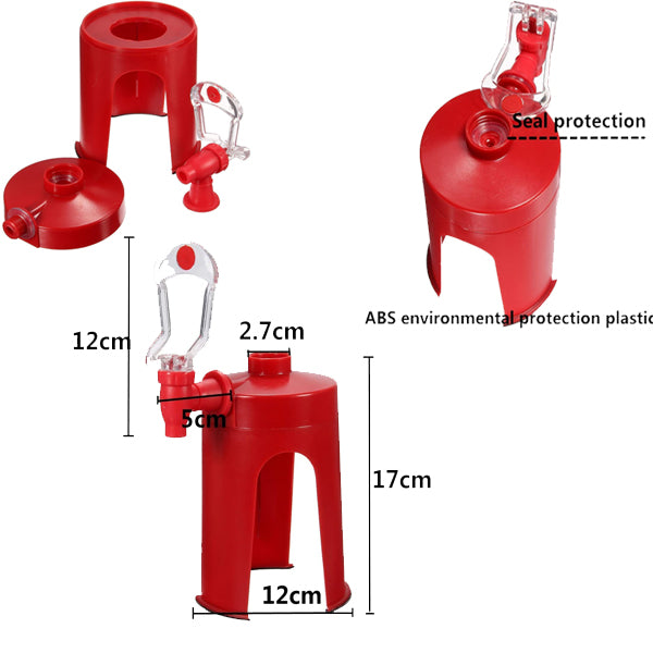 Automatic Soft Drink Bottle Dispenser Tap with Stand