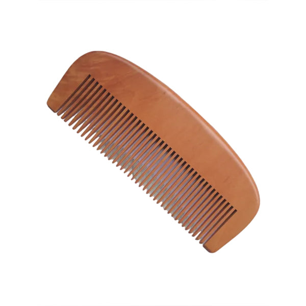 Natural Peach Wood Comb
