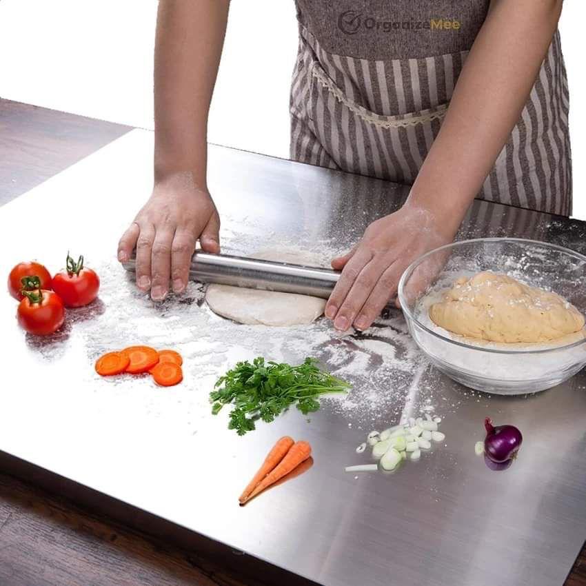 CABNT Heavy Duty Stainless Steel Cutting Board