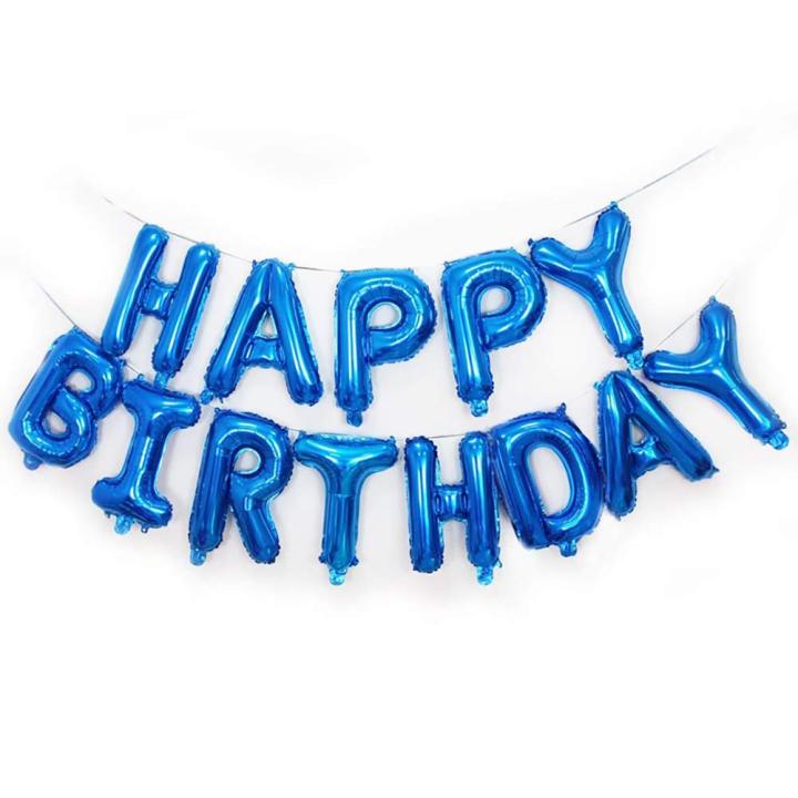 Happy Birthday Foil Balloons