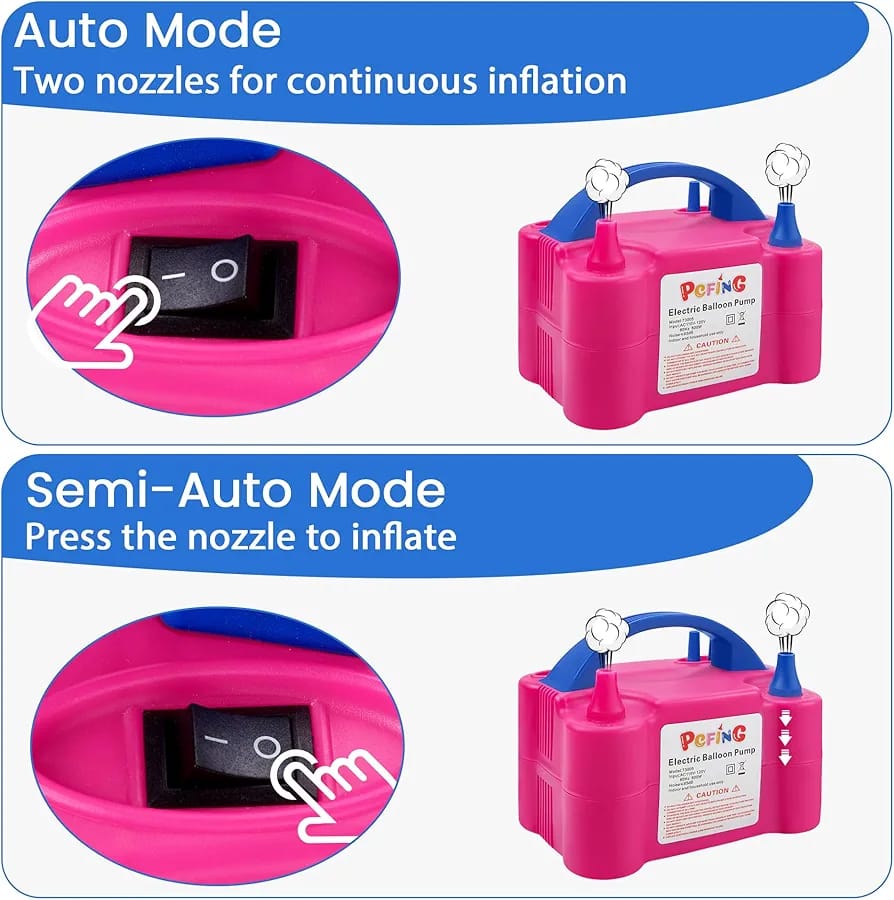 Electric Balloon Blower Pump