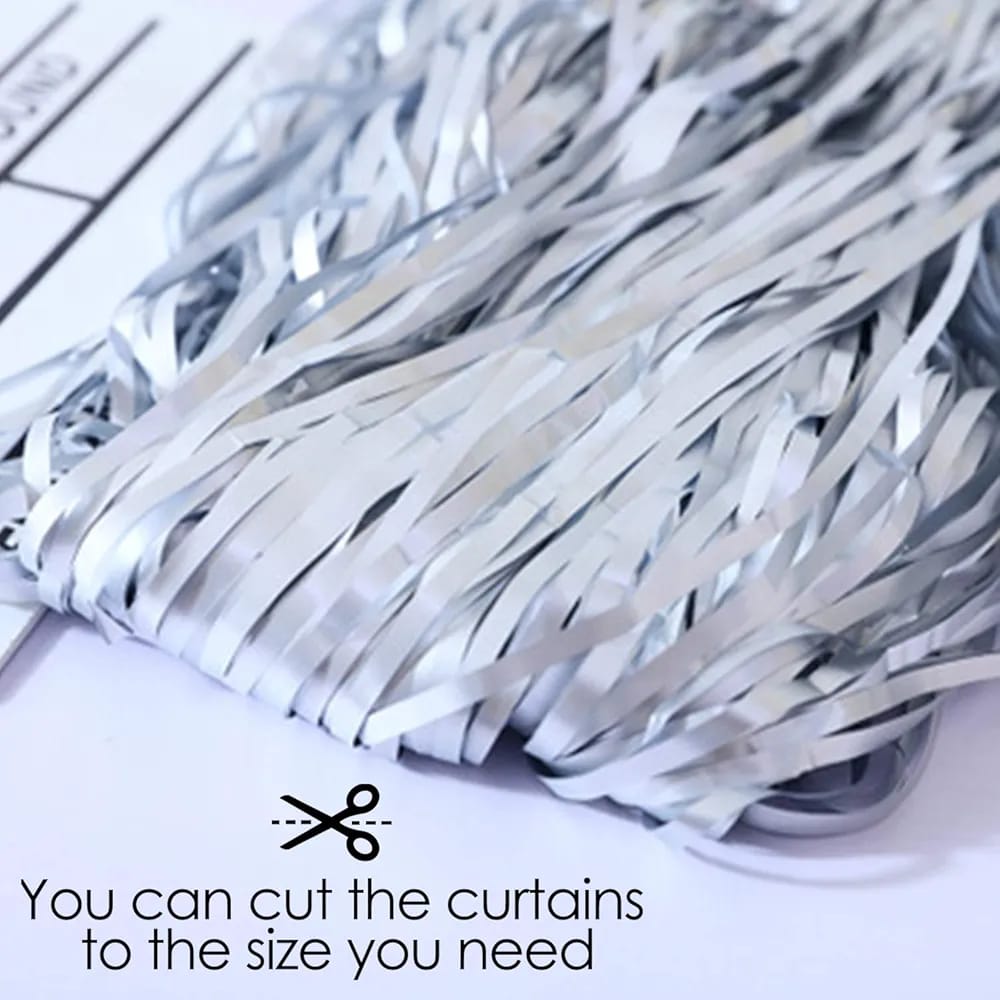 Metallic Foil Fringe Curtain/Backdrops