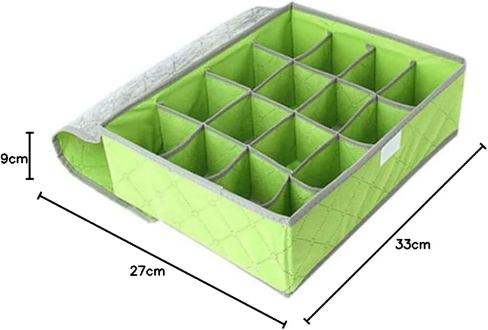 24 Pocket Foldable Storage Box-1 Pcs