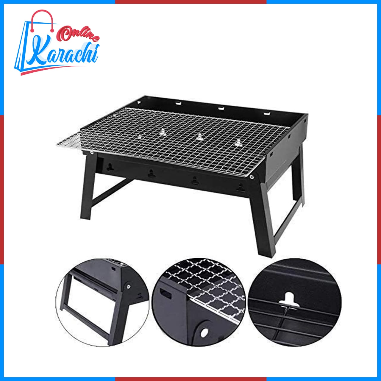 BBQ Portable Lightweight smoker Grill