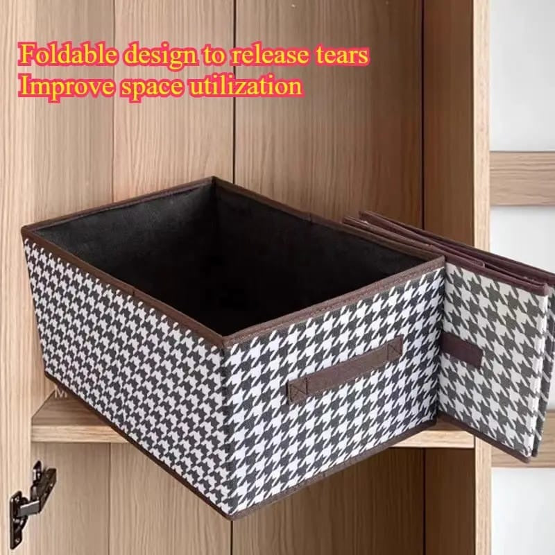 Light and Practical Clothes Storage Box - Space-Saving, Foldable, Multi-Purpose Organizer