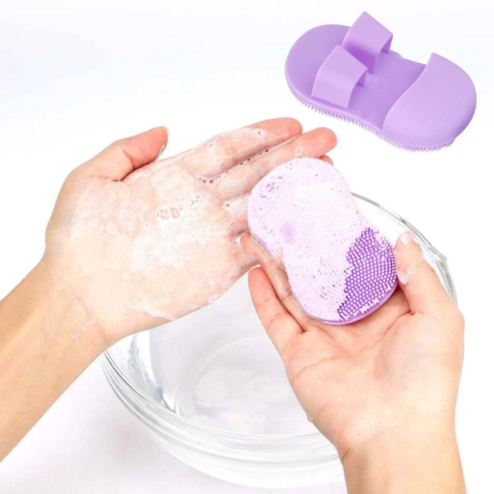 Finger Soap Shaped Face Wash Brush