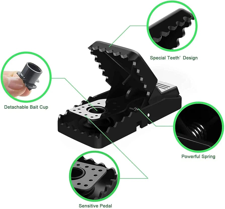 Heavy Duty Plastic Mouse Trap