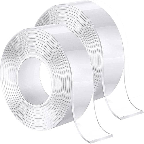 Nano tape (Double sided Washable silicon Transparent tape)