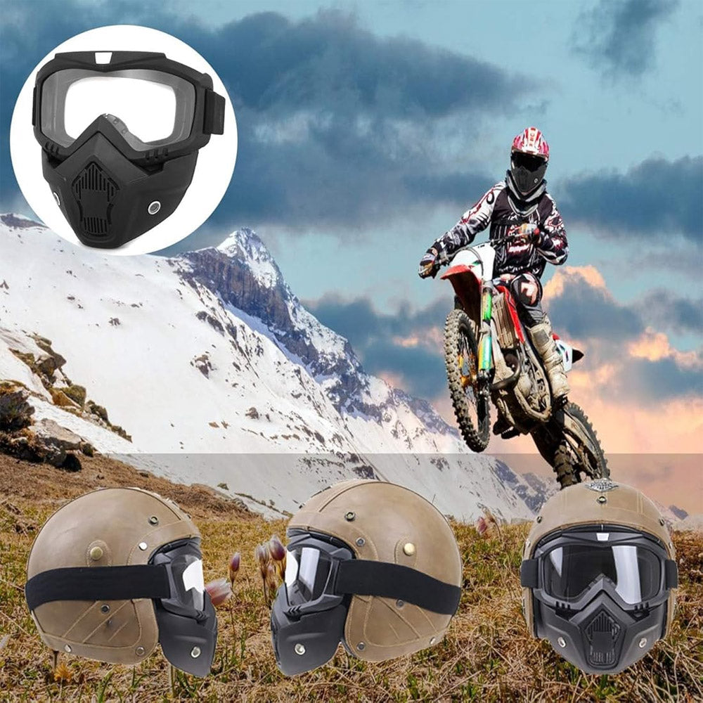 Motorcycle Goggle Mask for Helmet