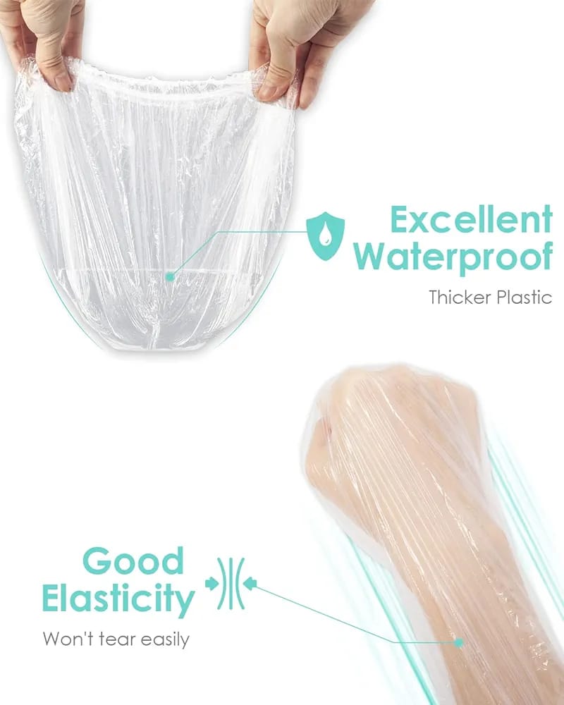 100 Pcs Disposable Shower Caps