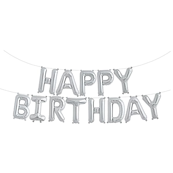Happy Birthday Foil Balloons
