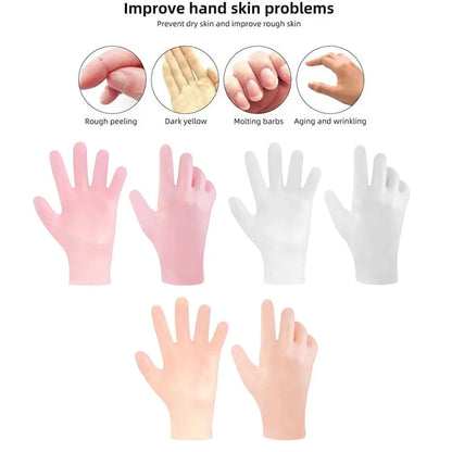 GEL SILICON MOISTURIZING GLOVES