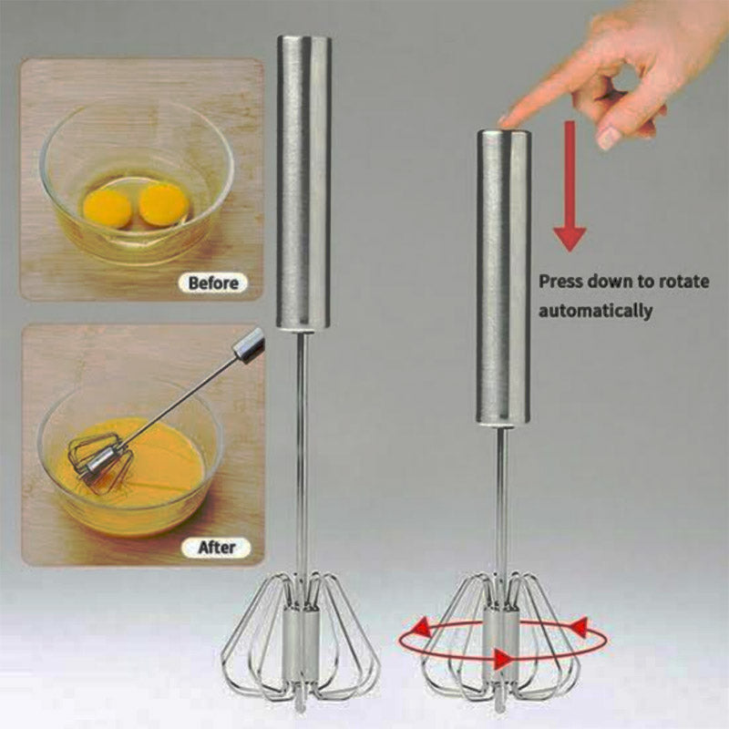 Manual Egg Beaters Stainless Steel