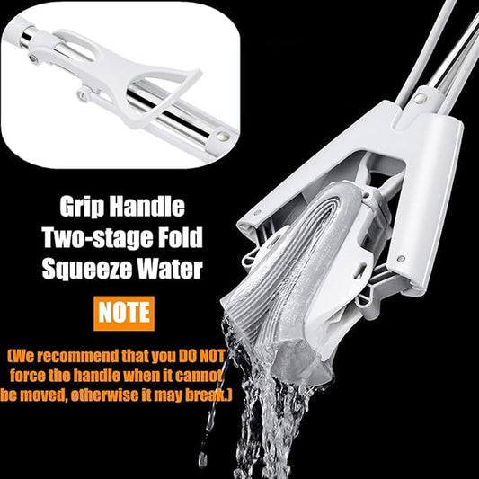 Sponge Mop With Adjustable Steel Rod Handle