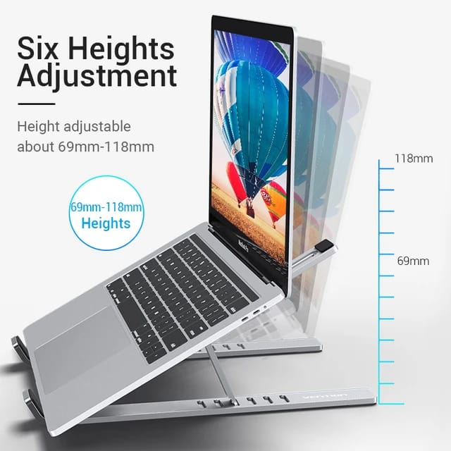 Laptop Stand for Desk Adjustable Desk/Table Laptop Stand