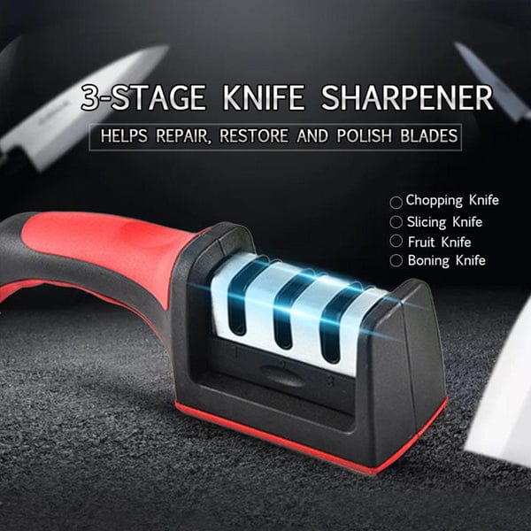 3 Stage Knife Sharpening Tool