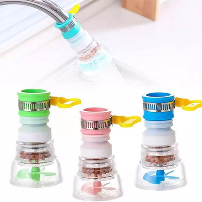 360 Degree Water Saving Tap Fan Faucet