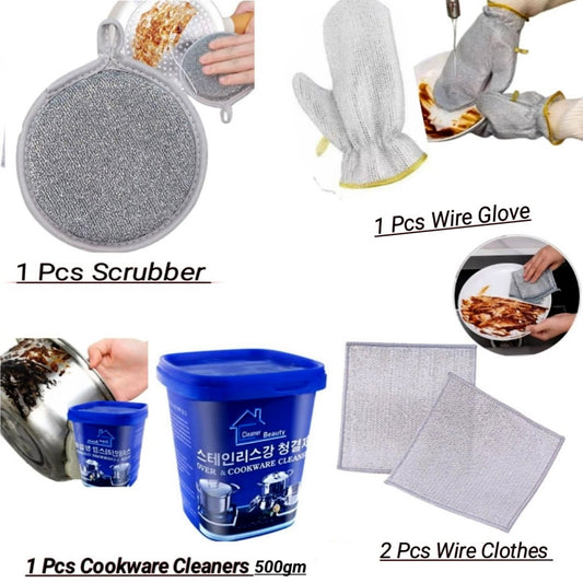Complete Kitchen Cleaning Set