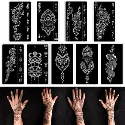 Mehndi Sticker Six Design Sheet