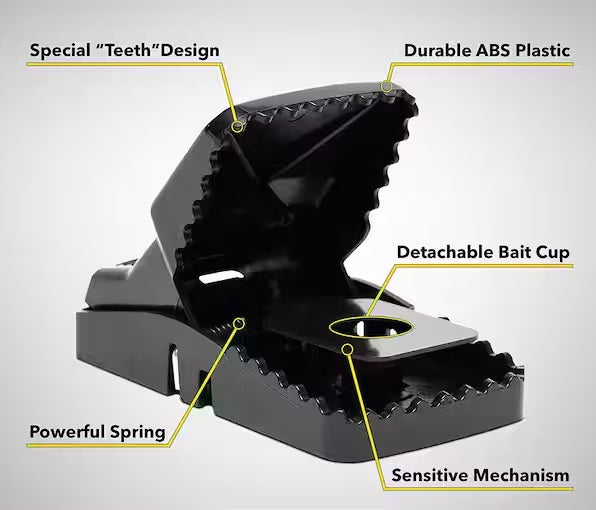 Heavy Duty Plastic Mouse Trap