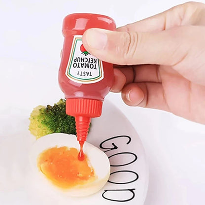 Pack of 2- Squeeze Bottles – Tomato Ketchup & Honey Mustard Sauce Bottles