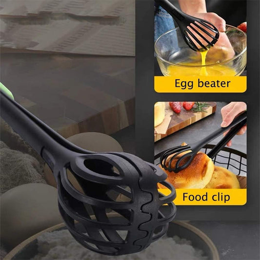 Manual Blender Egg Cream Stirring Kitchen Tools NoodleSpaghetti Tongs Clips