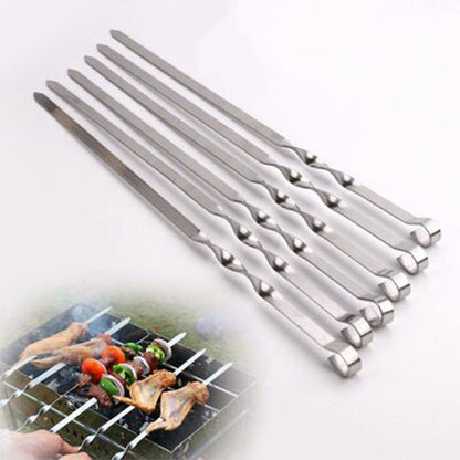 Stainless Steel Sikh Kebab BBQ Grilling Skewers BBQ Sticks
