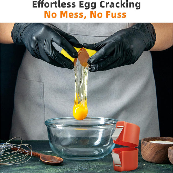 Egg Cracker Separator Tool Portable Egg Shell Cutter