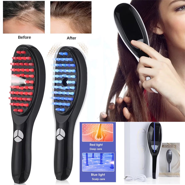 Hair Growth Brush with Steam & Vibration
