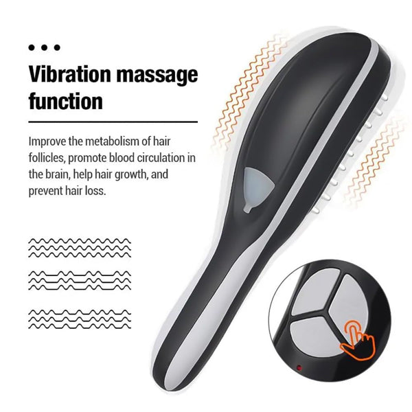 Hair Growth Brush with Steam & Vibration