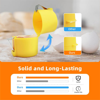 Egg Cracker Separator Tool Portable Egg Shell Cutter
