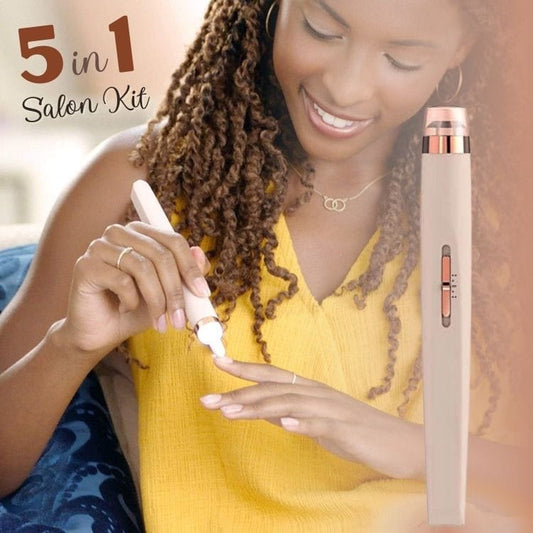 Rechargeable Salon Nails Kit Electronic Nail Filer,