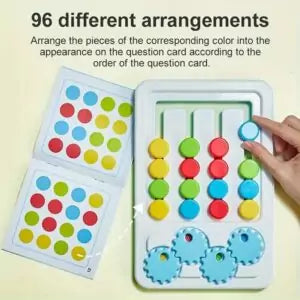 Slide Color Matching Toy Four Colors Game For Children
