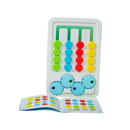 Slide Color Matching Toy Four Colors Game For Children