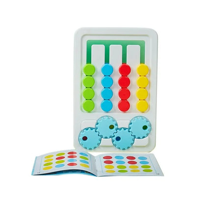 Slide Color Matching Toy Four Colors Game For Children