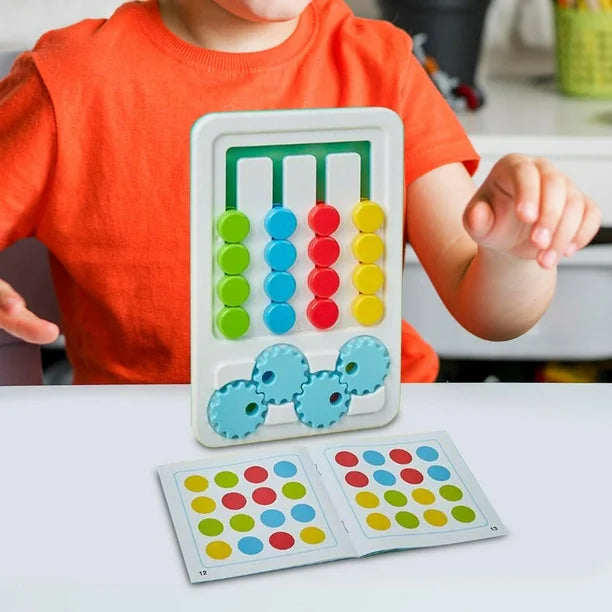 Slide Color Matching Toy Four Colors Game For Children