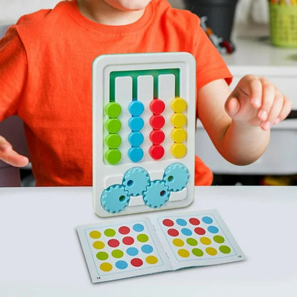 Slide Color Matching Toy Four Colors Game For Children